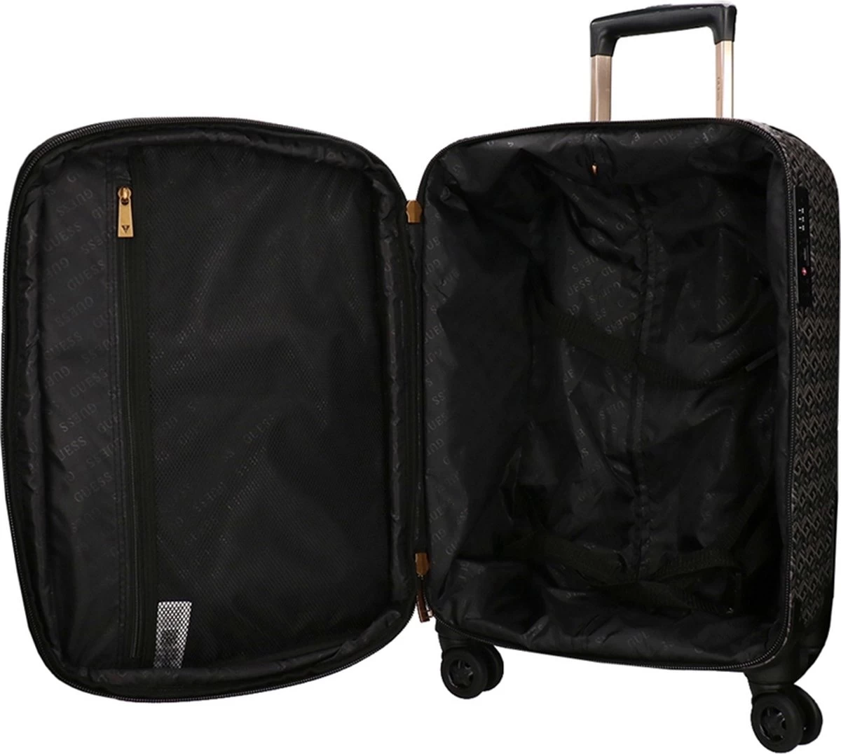 Guess Zachte Koffer / Trolley / Reiskoffer - Vikky - 57 Cm (medium) - Multicolor 4 Guess Zachte Koffer / Trolley / Reiskoffer - Vikky - 57 Cm (medium) - Multicolor - Afbeelding 4