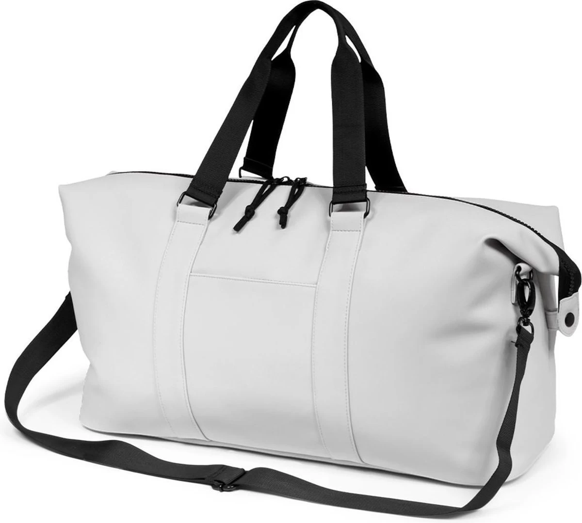 Norlander Dull PU Weekendtas - Met Draagriem - 56L - Grijs 1 Norlander Dull PU Weekendtas - Met Draagriem - 56L - Grijs