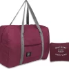 Merkloos Duffelbag - Reistas - Sporttas - Opvouwbare Reistas - Weekendtas - Rood