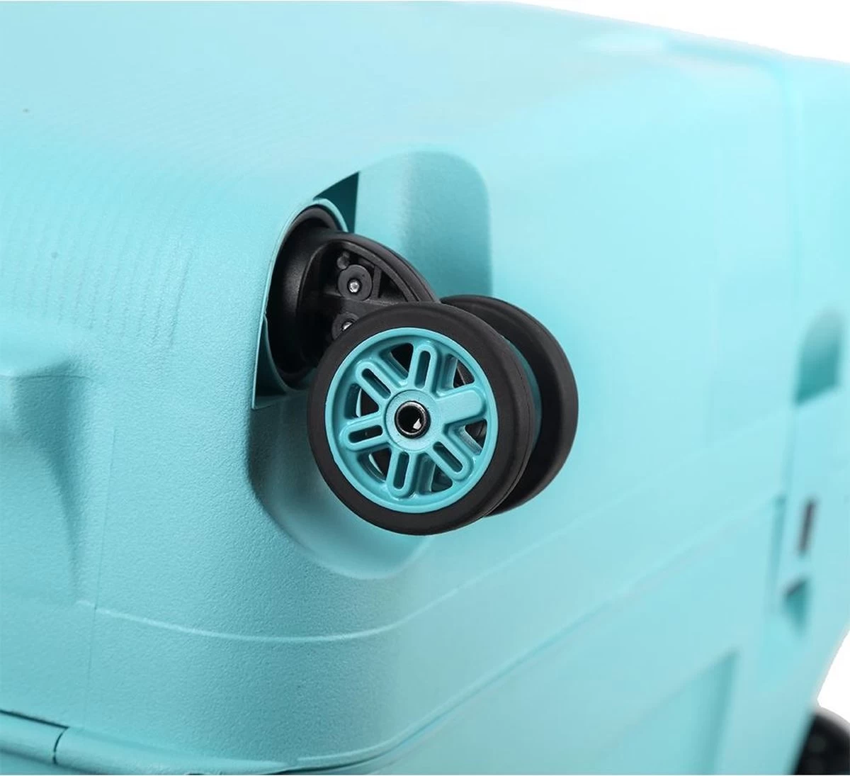 Decent Transit Large Koffer - 82 Cm - Lichtblauw 8 Decent Transit Large Koffer - 82 Cm - Lichtblauw - Afbeelding 8