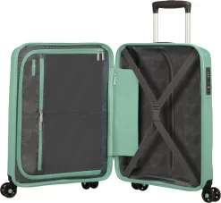 American Tourister Reiskoffer - Sunside Spinner 55/20 (Handbagage) Mineral Green -Reisopslagwinkel 1200x1102
