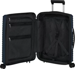 Samsonite Reiskoffer - Upscape Spinner 4 Wiel 55/20 Uitbreidbaar (Handbagage) Blue Nights -Reisopslagwinkel 1200x1105