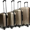Castillo Travelerz 4 Delige ABS Kofferset - Champagne