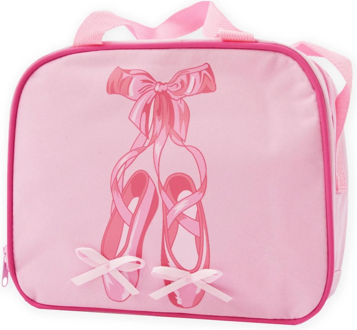 Balletkoffertje Voor Kinderen - Roze Ballettas Voor Meisjes - Ballet Tasje Met Spitzen Print 1 Balletkoffertje Voor Kinderen - Roze Ballettas Voor Meisjes - Ballet Tasje Met Spitzen Print