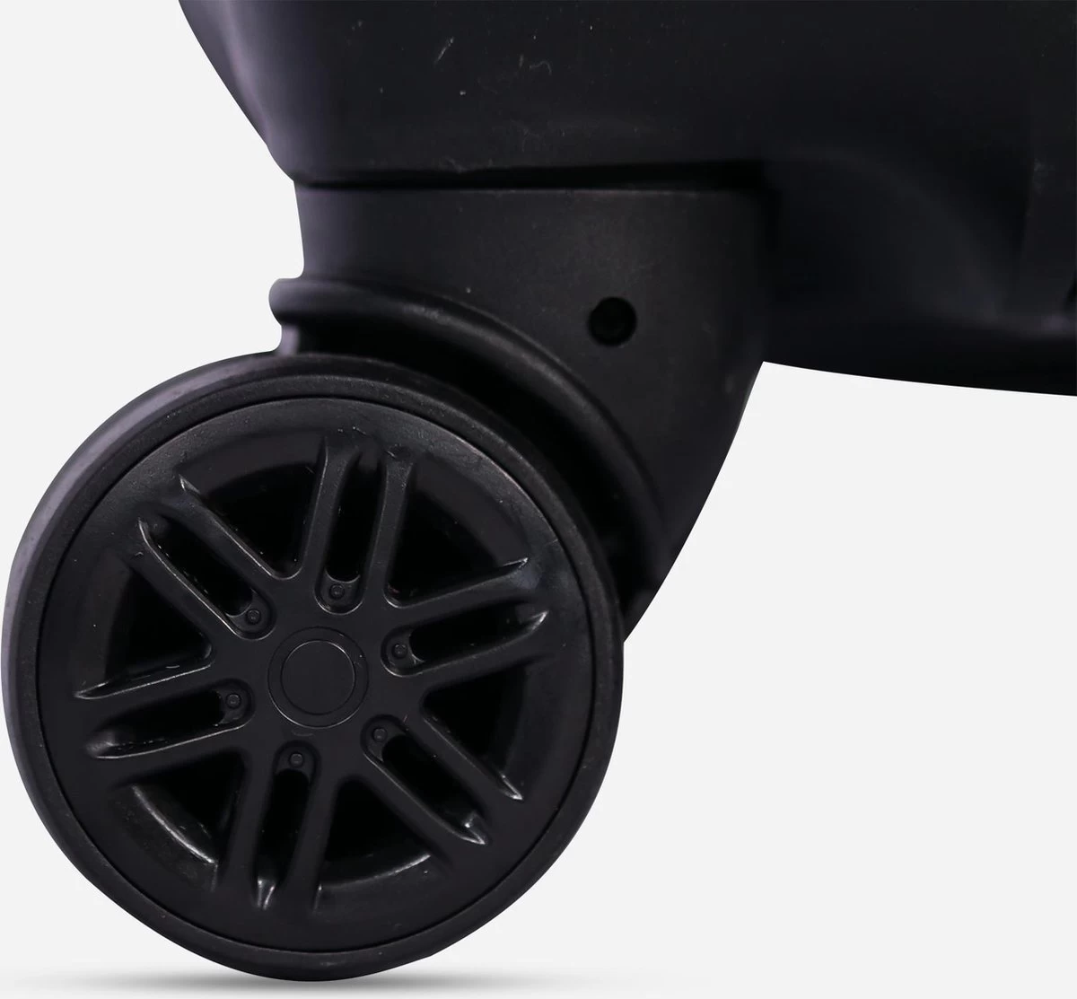 ©TROLLEYZ - Bali No.22 - Trolley - 55cm Met TSA Slot - Dubbele Wielen - 360° Spinners - 100% ABS - Handbagage Koffer In Night Black 5 ©TROLLEYZ - Bali No.22 - Trolley - 55cm Met TSA Slot - Dubbele Wielen - 360° Spinners - 100% ABS - Handbagage Koffer In Night Black - Afbeelding 5