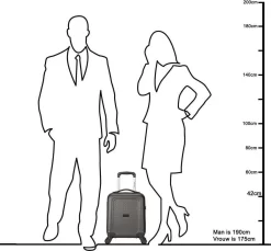 Decent Handbagage Koffer / Trolley / Reiskoffer - 42 Cm - 24 Liter - ABS - Maxi Air - Grijs -Reisopslagwinkel 1200x1114 2