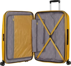 American Tourister Reiskoffer - Bon Air Dlx Spinner 75/28 Tsa Exp (Large) Light Yellow -Reisopslagwinkel 1200x1115