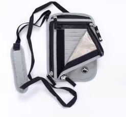 Groene Berg Nektasje - Reistas - Paspoorthouder Met RFID Blokkering - Reisportemonnee - Lichtgrijs -Reisopslagwinkel 1200x1117 3