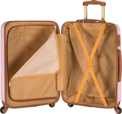 Princess Traveller Trendy Dots - Reiskoffer - Roze - M - 66cm 9 Princess Traveller Trendy Dots - Reiskoffer - Roze - M - 66cm -Reisopslagwinkel 1200x1122 1