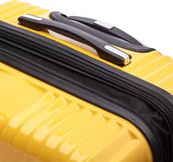 Tesla PC - Reiskoffer - 75 Cm - 4 Wielen - Geel -Reisopslagwinkel 1200x1124 2