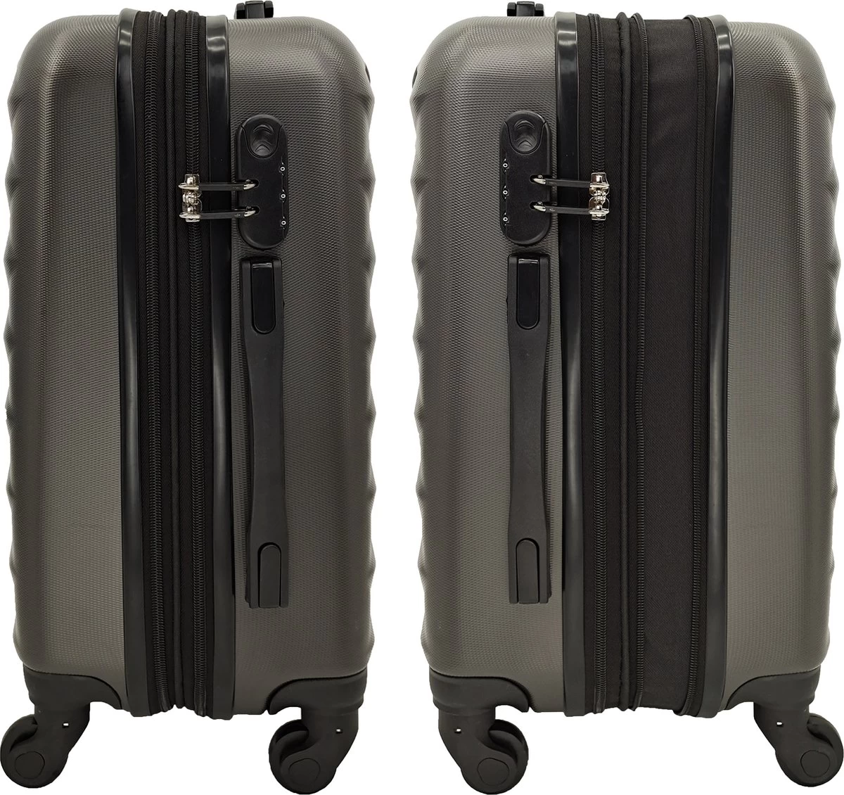 SB Travelbags 'Expandable' Bagage Koffer 65cm- Donker Grijs 8 SB Travelbags 'Expandable' Bagage Koffer 65cm- Donker Grijs - Afbeelding 8