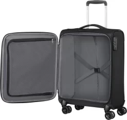 American Tourister Reiskoffer - Crosstrack Spinner 55/20 Tsa (Handbagage) Black/Grey 9 American Tourister Reiskoffer - Crosstrack Spinner 55/20 Tsa (Handbagage) Black/Grey -Reisopslagwinkel 1200x1136