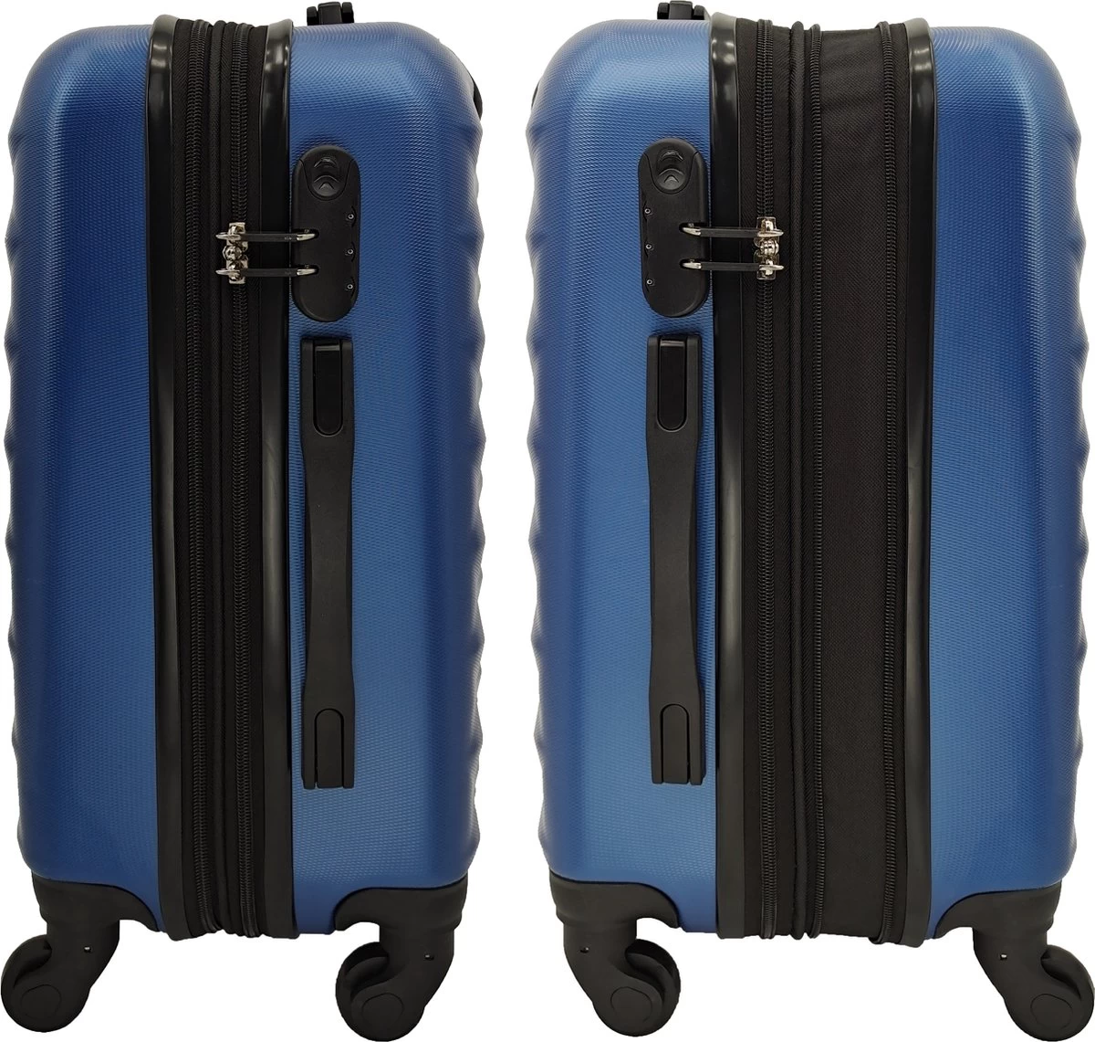 SB Travelbags Kofferset - 2 Delige 'Expandable' Koffer - Blauw - 65cm/55cm 5 SB Travelbags Kofferset - 2 Delige 'Expandable' Koffer - Blauw - 65cm/55cm - Afbeelding 5