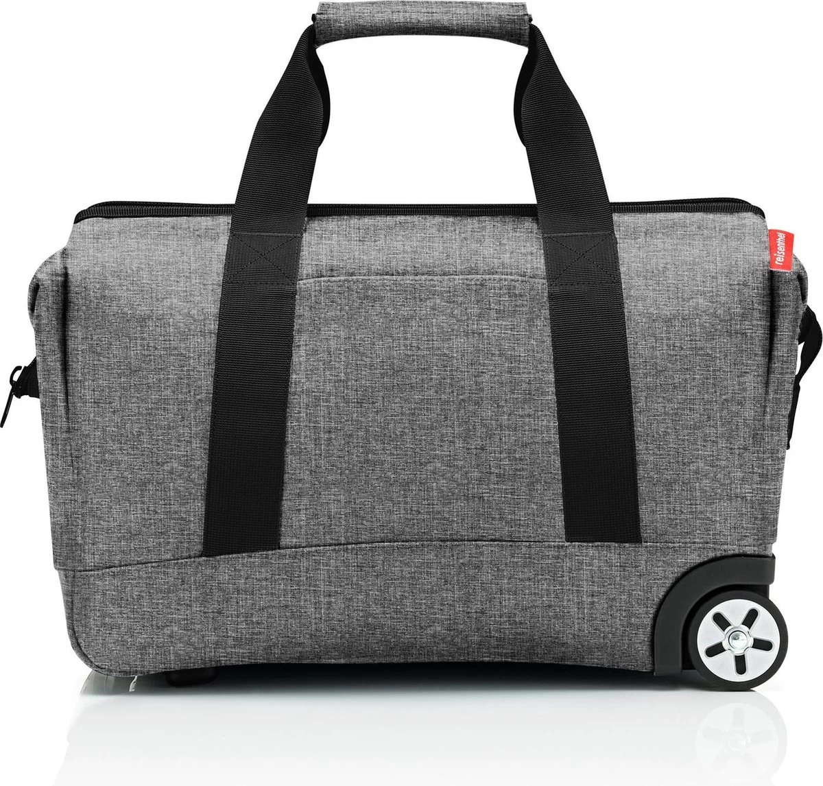 Reisenthel Allrounder Trolley Reiskoffer Reistas Op 2 Wielen - 30L - Twist Silver Grijs 1 Reisenthel Allrounder Trolley Reiskoffer Reistas Op 2 Wielen - 30L - Twist Silver Grijs
