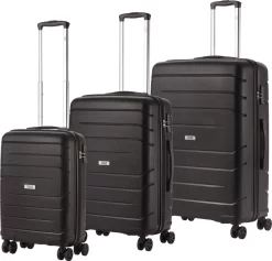 TravelZ Big Bars Kofferset - Trolleyset 3-delig Met TSA-slot - Zwart 13 TravelZ Big Bars Kofferset - Trolleyset 3-delig Met TSA-slot - Zwart -Reisopslagwinkel 1200x1150 6