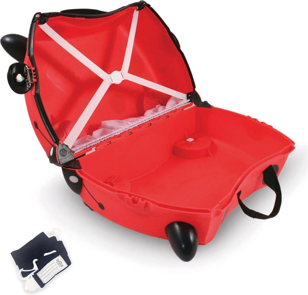 Trunki Ride-On Handbagage Koffer 46 Cm - Lieverheersbeestje Harley 18 Trunki Ride-On Handbagage Koffer 46 Cm - Lieverheersbeestje Harley - Afbeelding 18