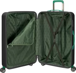 Princess Traveller I'm Green Atlantic - Reiskoffer - Zwart - L - 76cm -Reisopslagwinkel 1200x1154 1