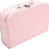 Merkloos Kinder Koffertje BABYROZE 30 Cm Karton. Decoratie, Opbergen Pokemon Kaarten, Opbergen Mondkapjes, Opbergen Pop It Fidget Toys,speelgoed, Logeer Partij, Kinderkoffer.
