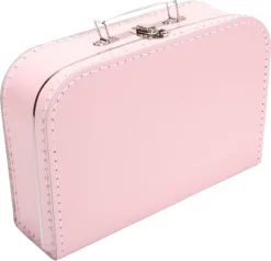 Merkloos Kinder Koffertje BABYROZE 30 Cm Karton. Decoratie, Opbergen Pokemon Kaarten, Opbergen Mondkapjes, Opbergen Pop It Fidget Toys,speelgoed, Logeer Partij, Kinderkoffer.