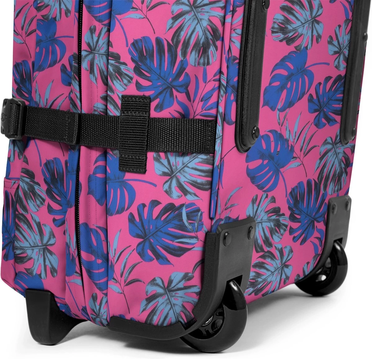 Eastpak TRANVERZ S Reiskoffer, Handbagage (51 X 32.5 X 23 Cm) - Brize Monstera Pink 5 Eastpak TRANVERZ S Reiskoffer, Handbagage (51 X 32.5 X 23 Cm) - Brize Monstera Pink - Afbeelding 5