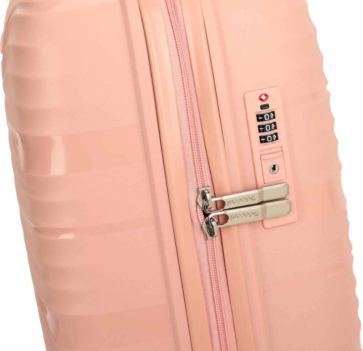 Decent EXPLORER PP Handbagage Trolley 55 Cm - 38 Liter - Pink 7 Decent EXPLORER PP Handbagage Trolley 55 Cm - 38 Liter - Pink - Afbeelding 7