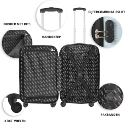 TravelZ Horizon Handbagagekoffer - 54cm Handbagage Trolley Met Gevoerde Binnenkant - Baby Blauw -Reisopslagwinkel 1200x1169 4