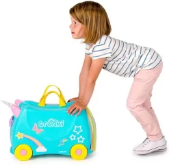 Trunki Ride-On Handbagage Koffer 46 Cm - Eenhoorn -Reisopslagwinkel 1200x1170