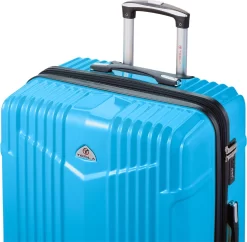 Tesla PC - Reiskoffer - 75 Cm - 4 Wielen - Licht Blauw -Reisopslagwinkel 1200x1174 1