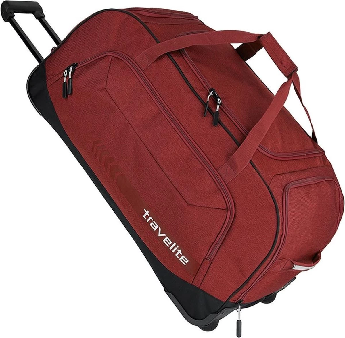 Travelite Kick Off Wheeled Duffle Red 2 Travelite Kick Off Wheeled Duffle Red - Afbeelding 2