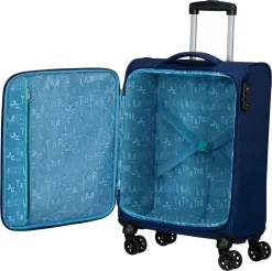 American Tourister Reiskoffer - Sea Seeker Spinner 55cm (Handbagage)- Combat Navy -Reisopslagwinkel 1200x1193 3
