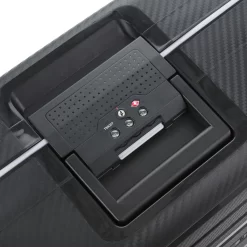 CarryOn Steward TSA Reiskoffer - 65cm Trolley Met Kliksloten - Dubbele Wielen - Zwart -Reisopslagwinkel 1200x1200 1010