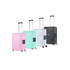 CarryOn Steward TSA Reiskoffer - 65cm Trolley Met Kliksloten - Dubbele Wielen - Zwart -Reisopslagwinkel 1200x1200 1015