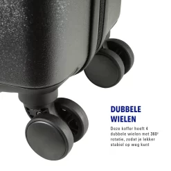 Princess Traveller Harlem - Reiskoffer - Zwart - L - 76cm 16 Princess Traveller Harlem - Reiskoffer - Zwart - L - 76cm -Reisopslagwinkel 1200x1200 1028