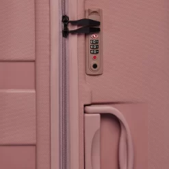 ©TROLLEYZ - Paris No.5 - Reiskoffer - 69cm Met TSA Slot - Dubbele Wielen - 360° Spinners - 100% Polypropyleen - Reiskoffer In Rose Blush -Reisopslagwinkel 1200x1200 1081