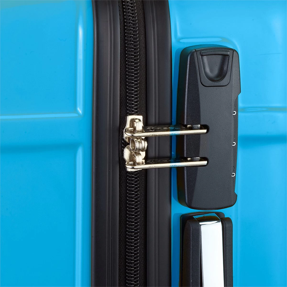 Tesla PC - Handbagage Koffer - 55x35x20 Cm - 4 Wielen - Licht Blauw 6 Tesla PC - Handbagage Koffer - 55x35x20 Cm - 4 Wielen - Licht Blauw - Afbeelding 6