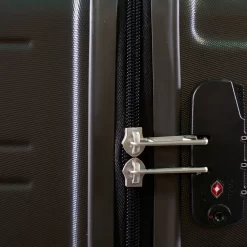 ©TROLLEYZ - Amsterdam No.9 - Kofferset 3 Delig - 55cm+69cm+78cm Met TSA Slot - Dubbele Wielen - 360° Spinners - 100% ABS - Reiskoffers In Cloudy Grey -Reisopslagwinkel 1200x1200 1257