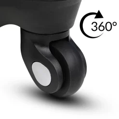 Monzana Kofferset - 4 Stuks S M L XL Met Wielen Cijferslot - Zwart -Reisopslagwinkel 1200x1200 1276