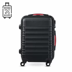 Monzana Kofferset - 4 Stuks S M L XL Met Wielen Cijferslot - Zwart -Reisopslagwinkel 1200x1200 1281