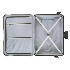 CarryOn Steward Kofferset - 2-delige TSA Trolleyset Met Kliksloten - Dubbele Wielen - Zwart -Reisopslagwinkel 1200x1200 1288