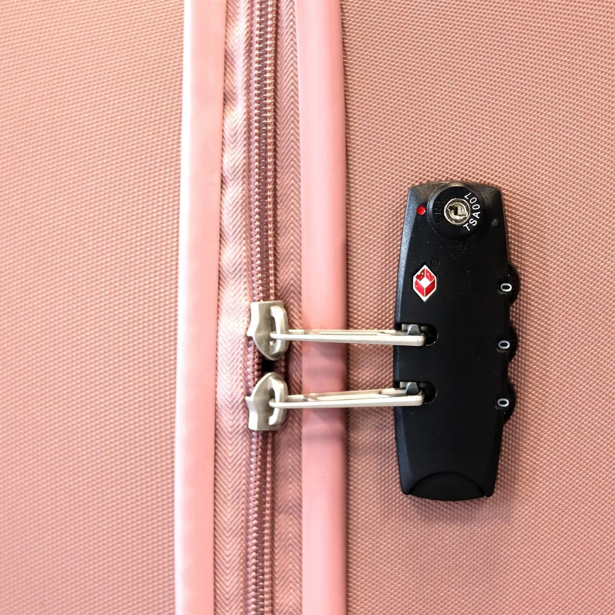 ©TROLLEYZ - Bali No.22 - Kofferset 2 Delig - 55cm+78cm Met TSA Slot - Dubbele Wielen - 360° Spinners - 100% ABS - Reiskoffers In Cosmopolitan Pink 6 ©TROLLEYZ - Bali No.22 - Kofferset 2 Delig - 55cm+78cm Met TSA Slot - Dubbele Wielen - 360° Spinners - 100% ABS - Reiskoffers In Cosmopolitan Pink - Afbeelding 6