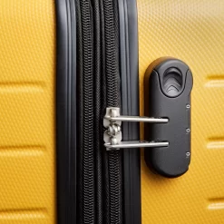 Swiss Alpine 2.0 - Kofferset - 3-delig - 4 Wielen - TSA-cijferslot - Geel -Reisopslagwinkel 1200x1200 1302