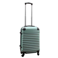 Travelerz Kofferset 2 Delig ABS Handbagage Koffers - Met Cijferslot - 39 Liter - Zilver - Groen -Reisopslagwinkel 1200x1200 1314