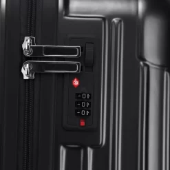 Royal Swiss - Kofferset - Cijferslot- Lichtgewicht Koffer - 4 Wielen- Zwart -Reisopslagwinkel 1200x1200 1347