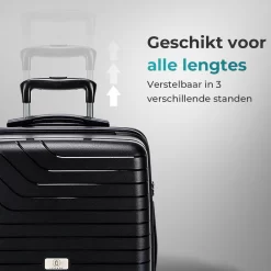 Legage Kofferset - Kofferset 3-Delig - Inclusief TSA Sloten - 1 Handbagage Koffer - Trolley - Zwart 11 Legage Kofferset - Kofferset 3-Delig - Inclusief TSA Sloten - 1 Handbagage Koffer - Trolley - Zwart -Reisopslagwinkel 1200x1200 1417
