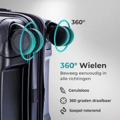 Legage Kofferset - Kofferset 3-Delig - Inclusief TSA Sloten - 1 Handbagage Koffer - Trolley - Zwart 15 Legage Kofferset - Kofferset 3-Delig - Inclusief TSA Sloten - 1 Handbagage Koffer - Trolley - Zwart -Reisopslagwinkel 1200x1200 1421