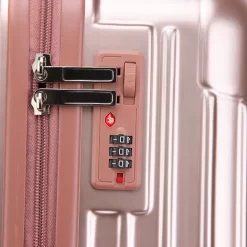Royal Swiss - Reis Koffer - 66cm - Cijferslot- Lichtgewicht Koffer - 4 Wielen- Rosé Gold -Reisopslagwinkel 1200x1200 1425