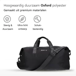 ONYX® Reistas 25L - Lichtgewicht Weekendtas - Sporttas - Waterafstotend En Duurzaam - Zwart -Reisopslagwinkel 1200x1200 1524