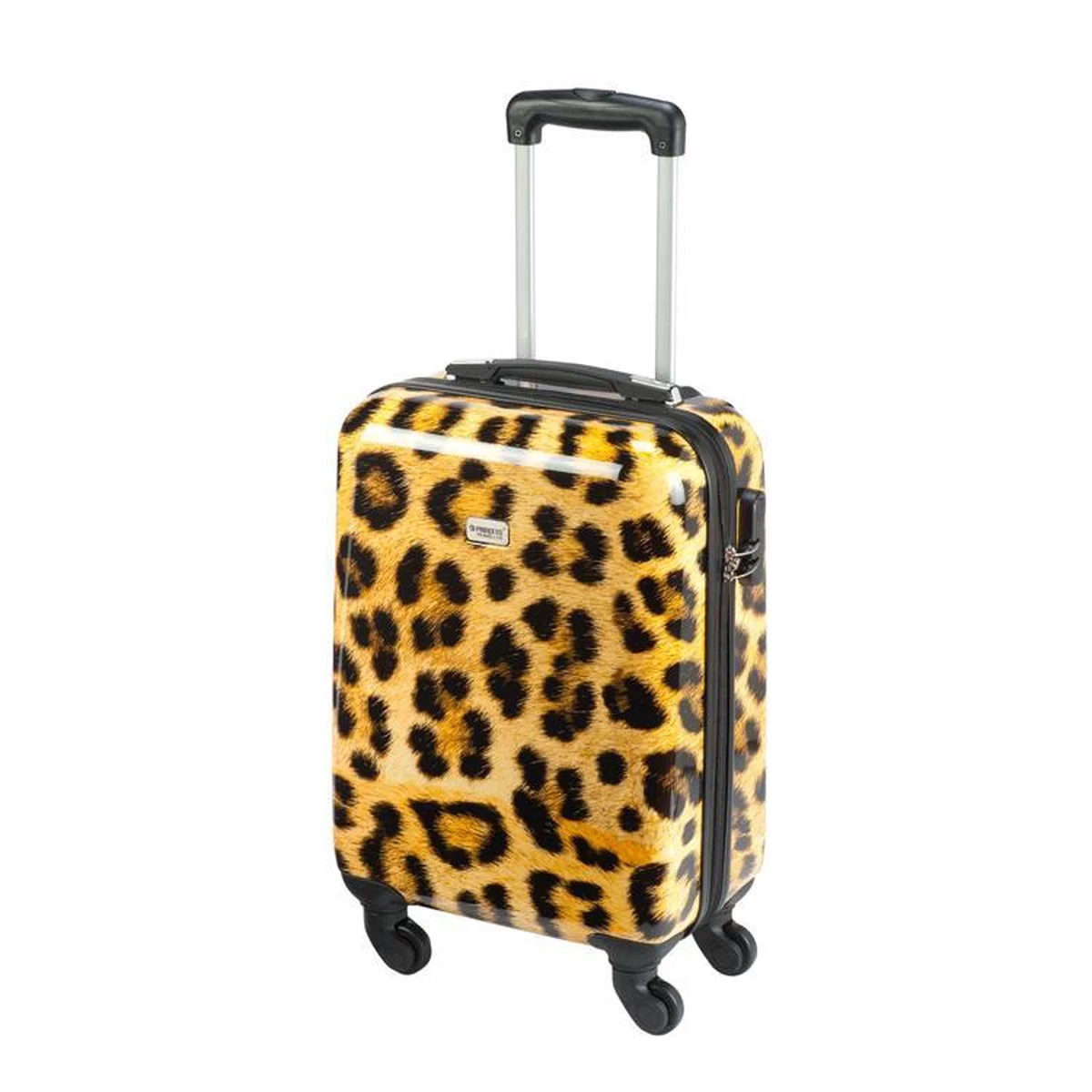 Princess Traveller Animal Print - Handbagagekoffer - Leopard - Small - 55cm 2 Princess Traveller Animal Print - Handbagagekoffer - Leopard - Small - 55cm - Afbeelding 2