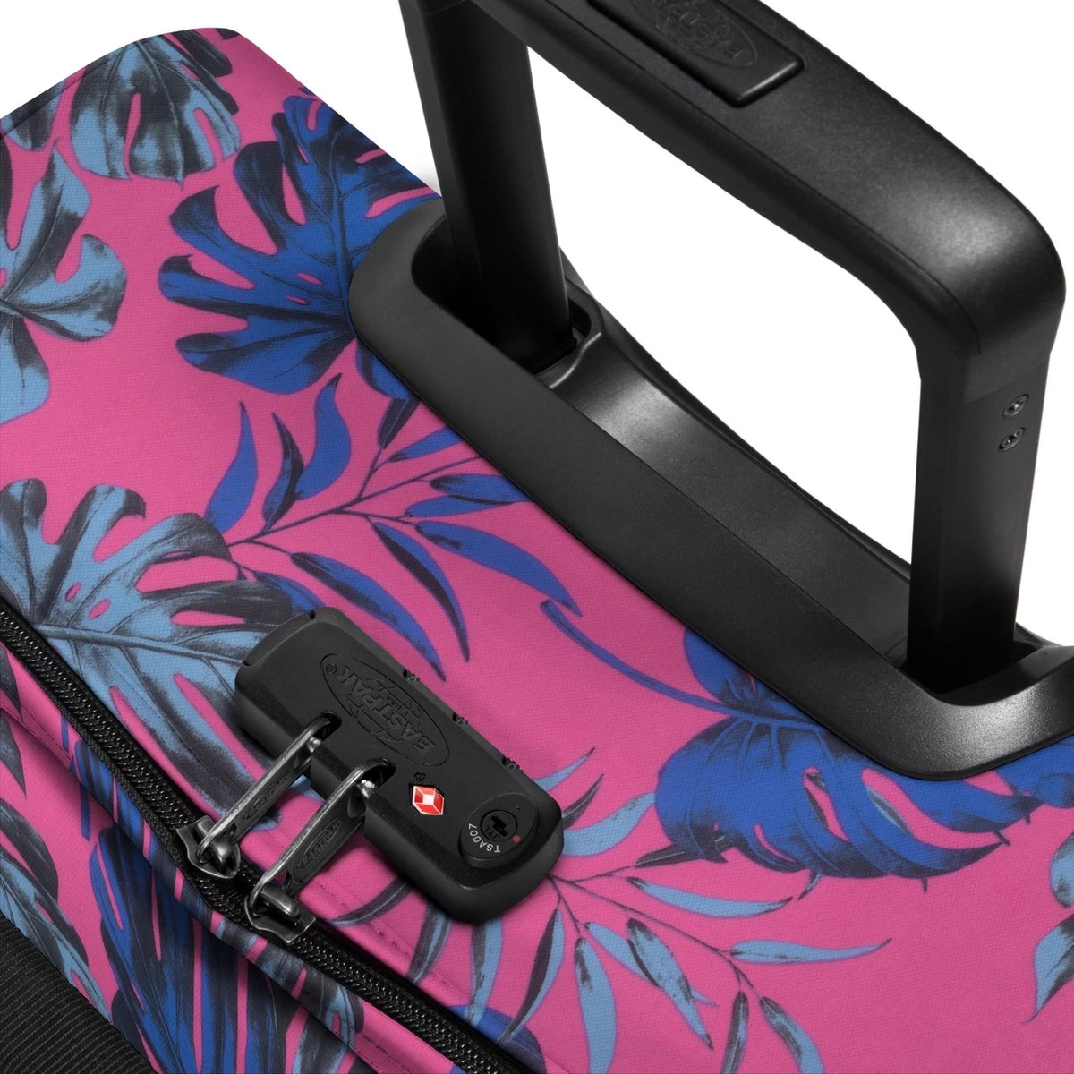 Eastpak TRANVERZ S Reiskoffer, Handbagage (51 X 32.5 X 23 Cm) - Brize Monstera Pink 6 Eastpak TRANVERZ S Reiskoffer, Handbagage (51 X 32.5 X 23 Cm) - Brize Monstera Pink - Afbeelding 6