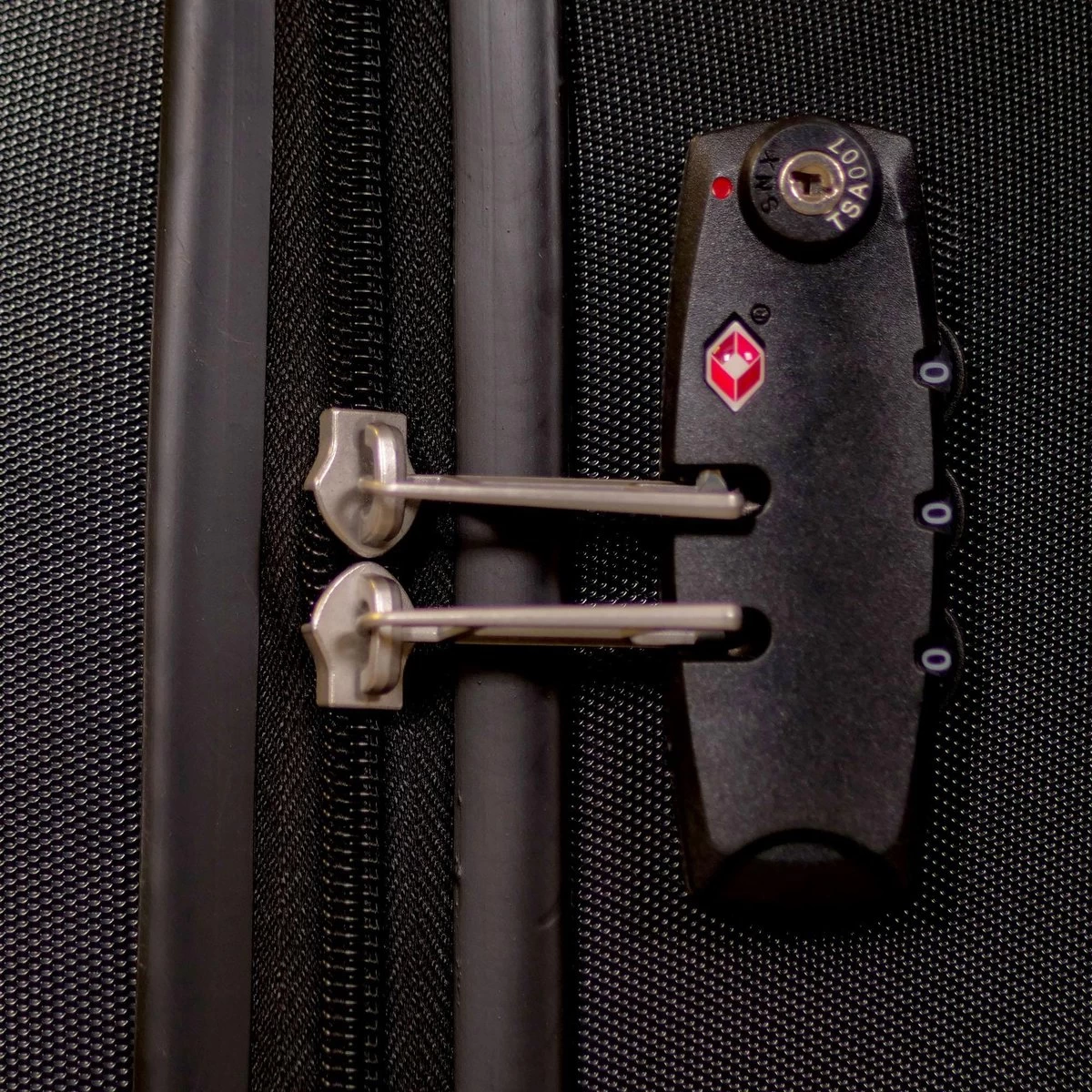 ©TROLLEYZ - Bali No.22 - Trolley - 55cm Met TSA Slot - Dubbele Wielen - 360° Spinners - 100% ABS - Handbagage Koffer In Night Black 6 ©TROLLEYZ - Bali No.22 - Trolley - 55cm Met TSA Slot - Dubbele Wielen - 360° Spinners - 100% ABS - Handbagage Koffer In Night Black - Afbeelding 6